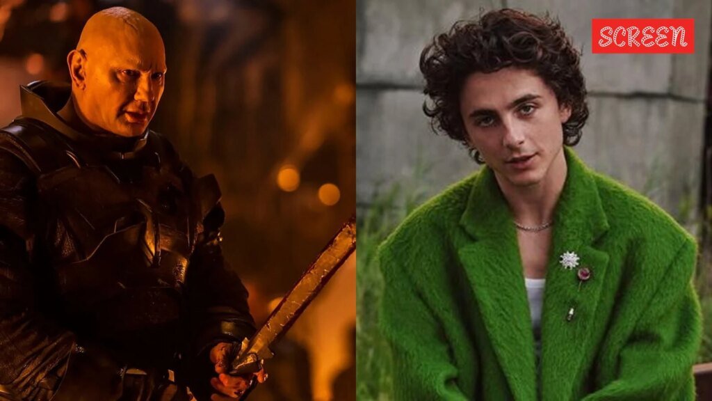 Timothee Chalamet apologises to Dave Bautista for ignoring him at the Oscars: ‘I was trying to look for my mom’ | Hollywood News Timothee Chalamet apologises to Dave Bautista for ignoring him at the Oscars: ‘I was trying to look for my mom’ | Hollywood News