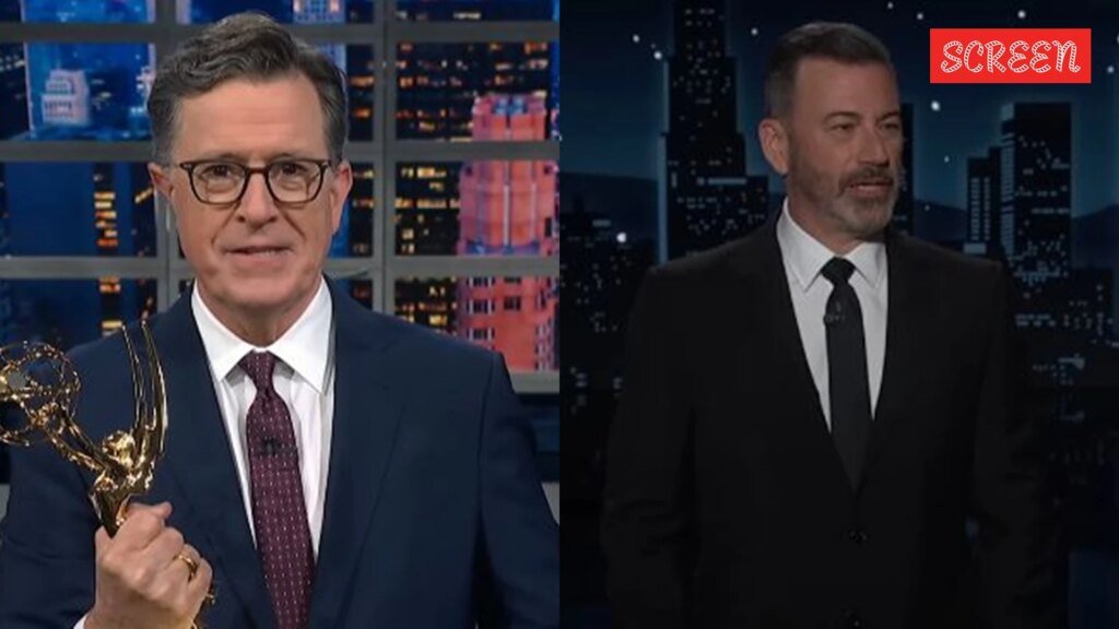 Stephen Colbert says he can finally ‘enjoy his Emmy Award’ after Jimmy Kimmel returns to air: ‘Our late-nightmare is finally over’ | Hollywood News Stephen Colbert says he can finally ‘enjoy his Emmy Award’ after Jimmy Kimmel returns to air: ‘Our late-nightmare is finally over’ | Hollywood News