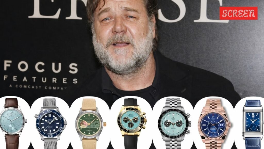 From Oscar winner to watch vlogger: Russell Crowe flexes a ,000 Tiffany Rolex and the 007 piece that gave him a ‘psychological edge’ | Hollywood News