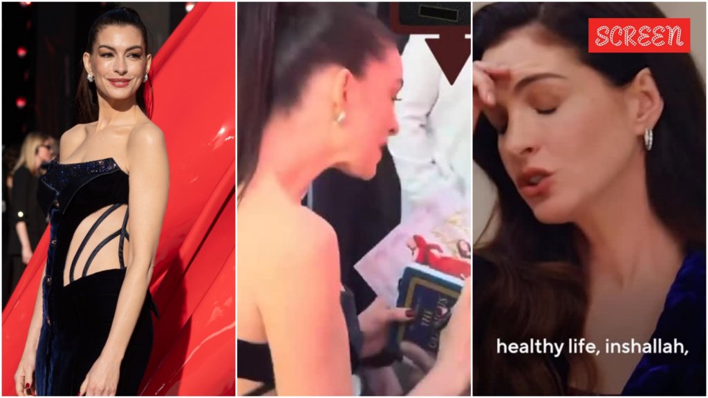 Fan gifts Quran to Anne Hathaway at The Devil Wears Prada 2 London premiere after ‘Inshallah’ moment goes viral | Hollywood News